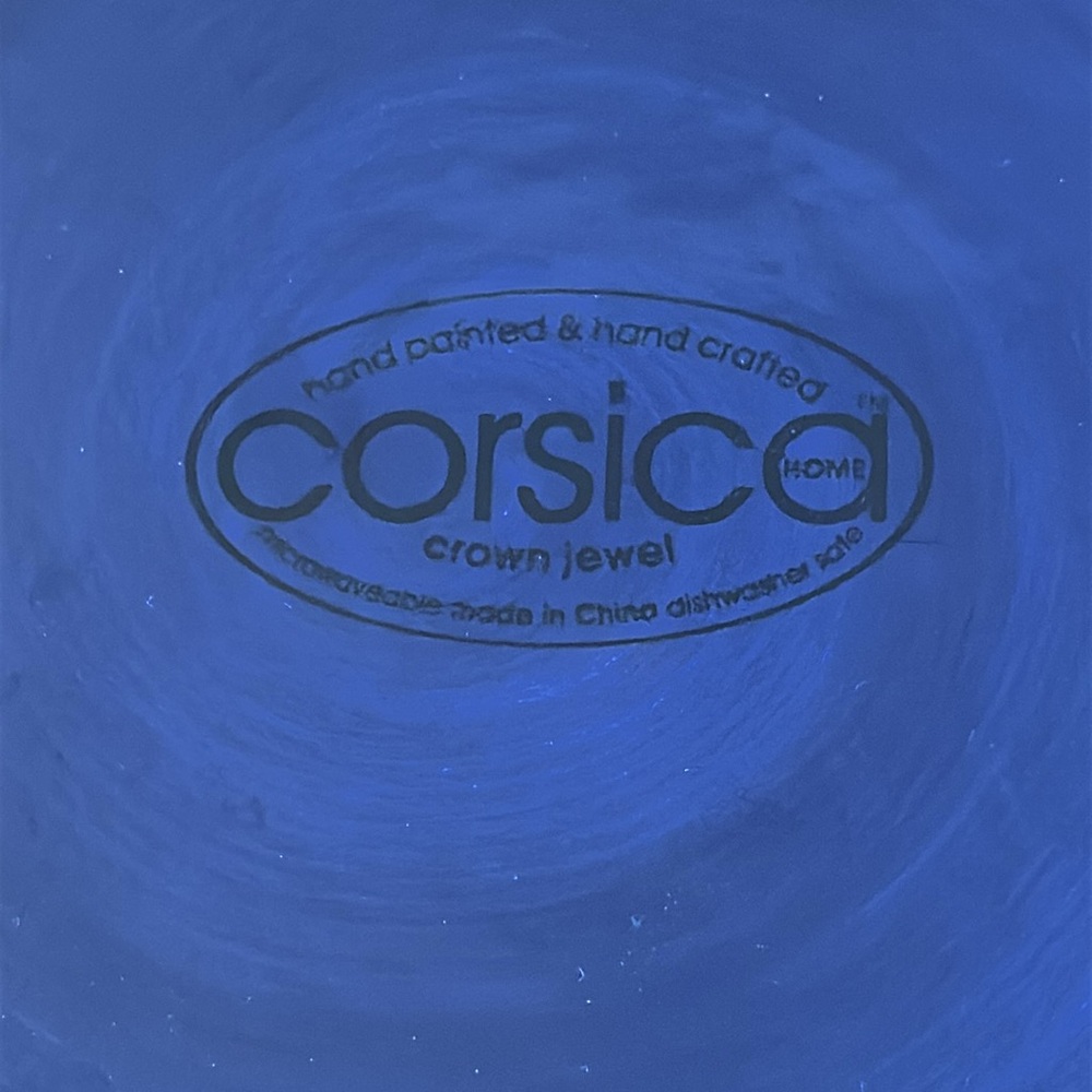 CORSICA Crown Jewel dinner plates - Picture 4 of 5